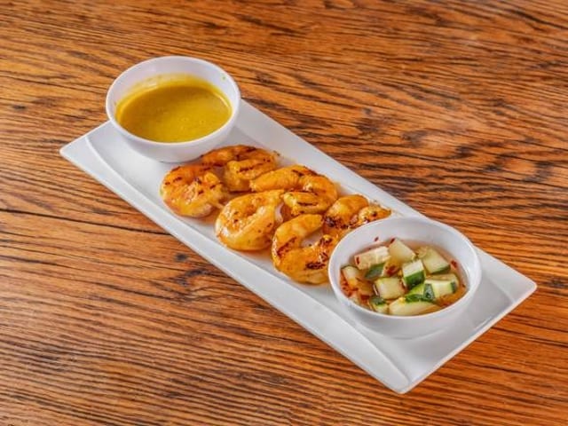Shrimp Sate.
